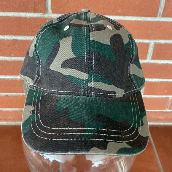 Other - New Camo Hat, Camouflage Green Baseball Cap